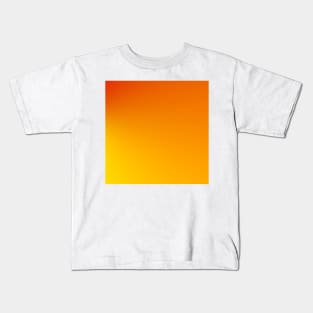 orange yellow gradient Kids T-Shirt